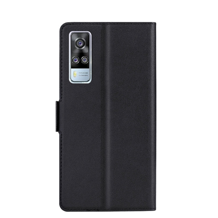 For vivo Y51 4G 2020 Ultra-thin Voltage Side Buckle PU + TPU Leather Phone Case