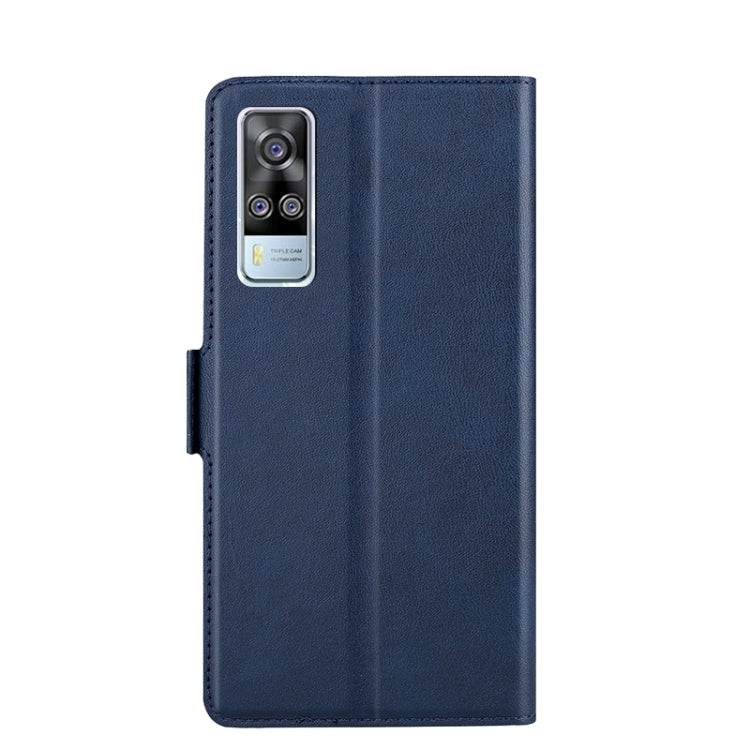 For vivo Y51 4G 2020 Ultra-thin Voltage Side Buckle PU + TPU Leather Phone Case