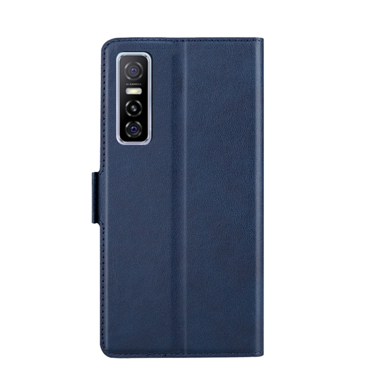 For vivo Y73s / S7e Ultra-thin Voltage Side Buckle PU + TPU Leather Phone Case