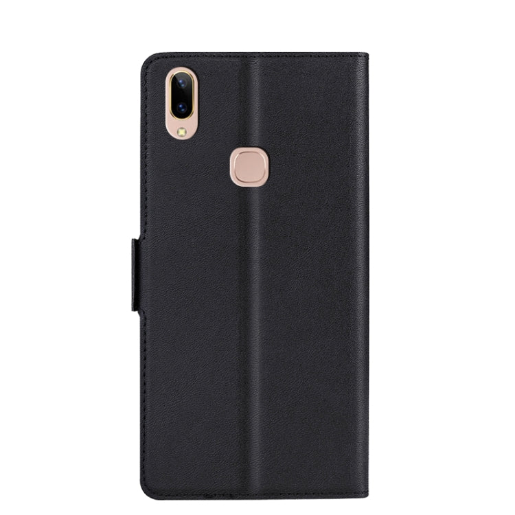 For vivo Y85 Ultra-thin Voltage Side Buckle PU + TPU Leather Phone Case