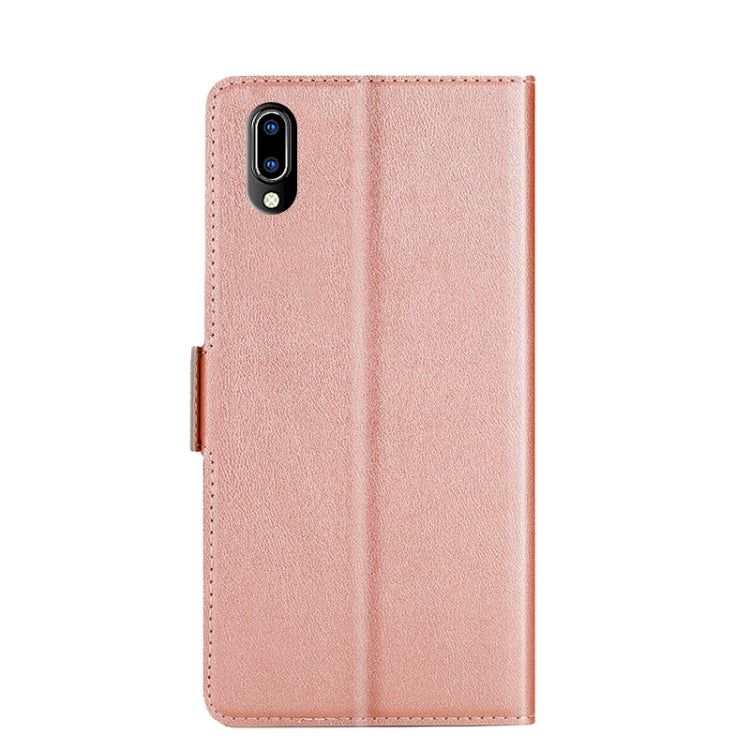 For vivo Y93 Ultra-thin Voltage Side Buckle PU + TPU Leather Phone Case