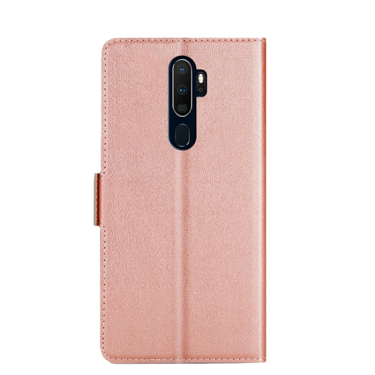 For OPPO A9 2020 / A5 2020 / A11X Ultra-thin Voltage Side Buckle PU + TPU Leather Phone Case