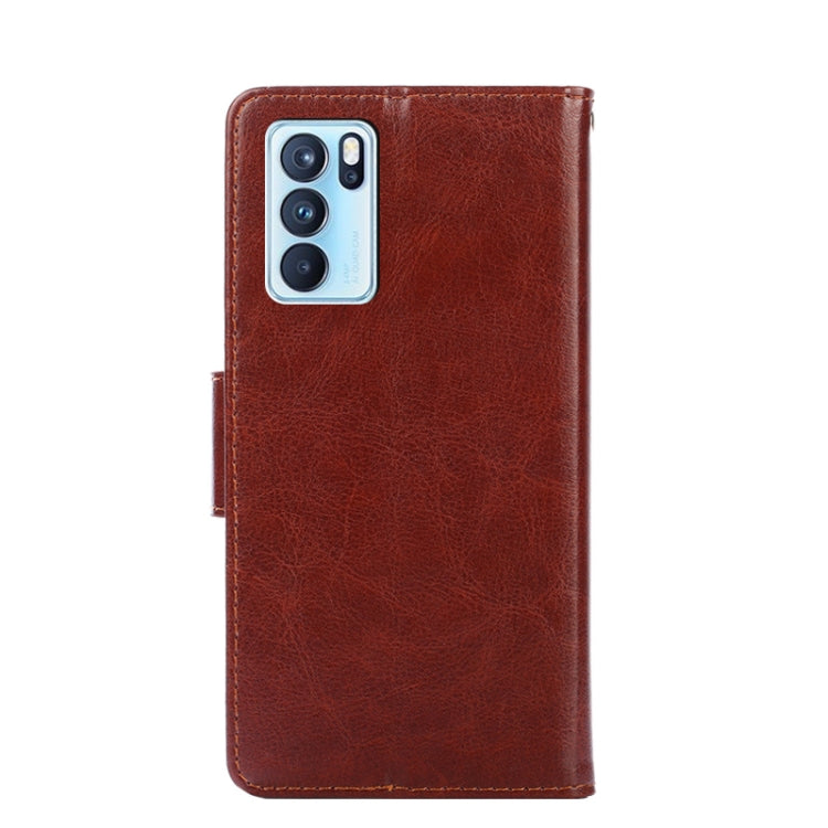 For OPPO Reno6 Pro 5G Crystal Texture Leather Phone Case