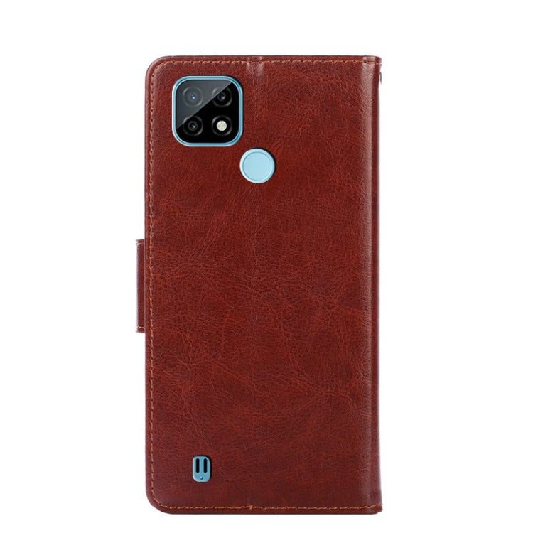 For OPPO Realme C21 Crystal Texture Leather Phone Case