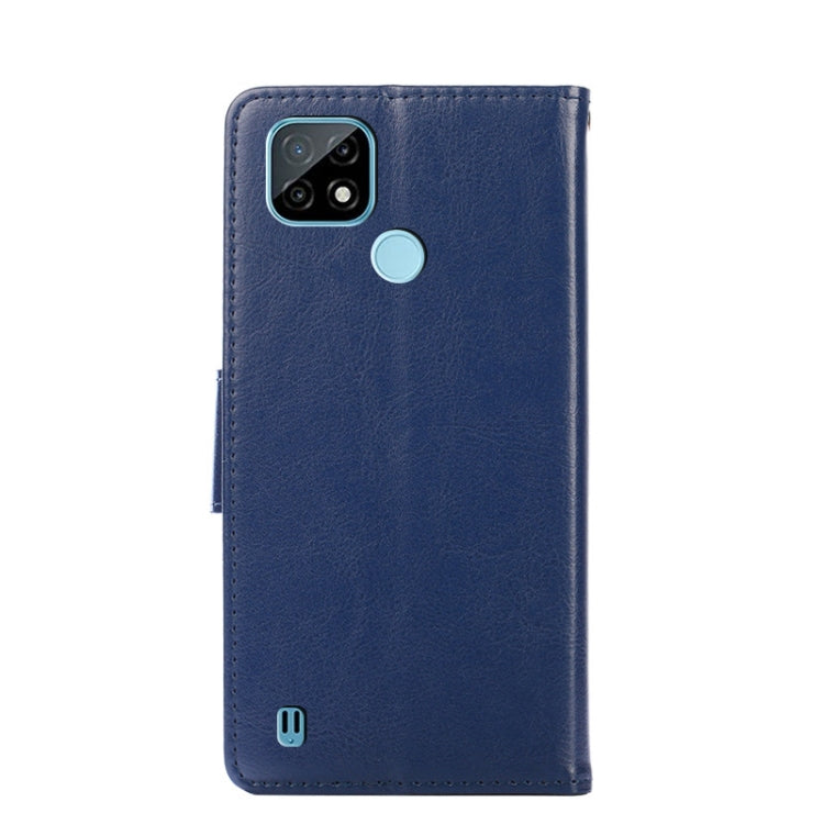 For OPPO Realme C21 Crystal Texture Leather Phone Case