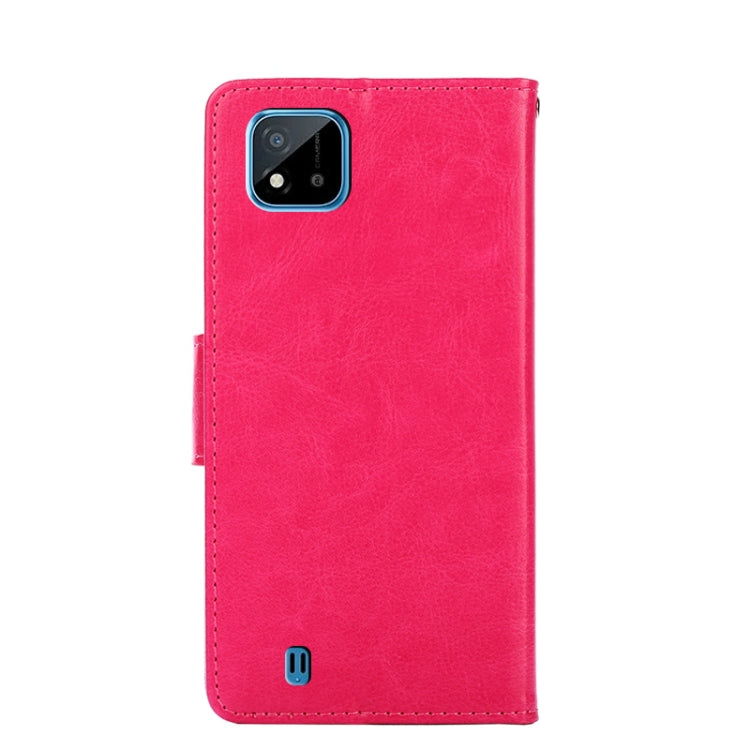 For OPPO Realme C20 Crystal Texture Leather Phone Case