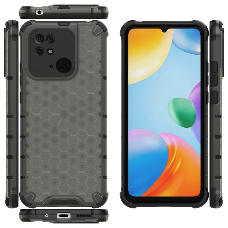 For Xiaomi Redmi 10C 4G Shockproof Honeycomb PC + TPU Case