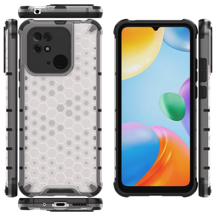 For Xiaomi Redmi 10C 4G Shockproof Honeycomb PC + TPU Case
