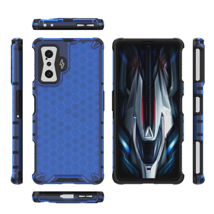 For Xiaomi Redmi K50 Gaming Shockproof Honeycomb PC + TPU Case
