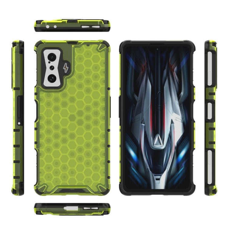 For Xiaomi Redmi K50 Gaming Shockproof Honeycomb PC + TPU Case
