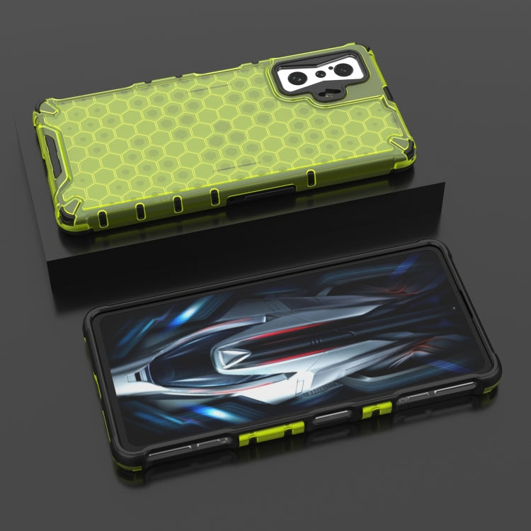 For Xiaomi Redmi K50 Gaming Shockproof Honeycomb PC + TPU Case