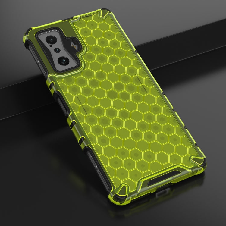 For Xiaomi Redmi K50 Gaming Shockproof Honeycomb PC + TPU Case