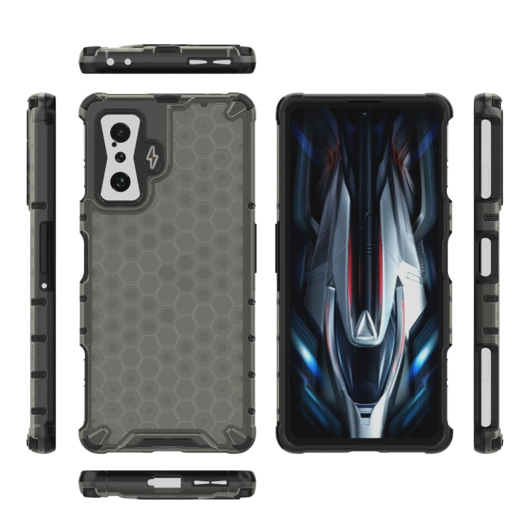 For Xiaomi Redmi K50 Gaming Shockproof Honeycomb PC + TPU Case