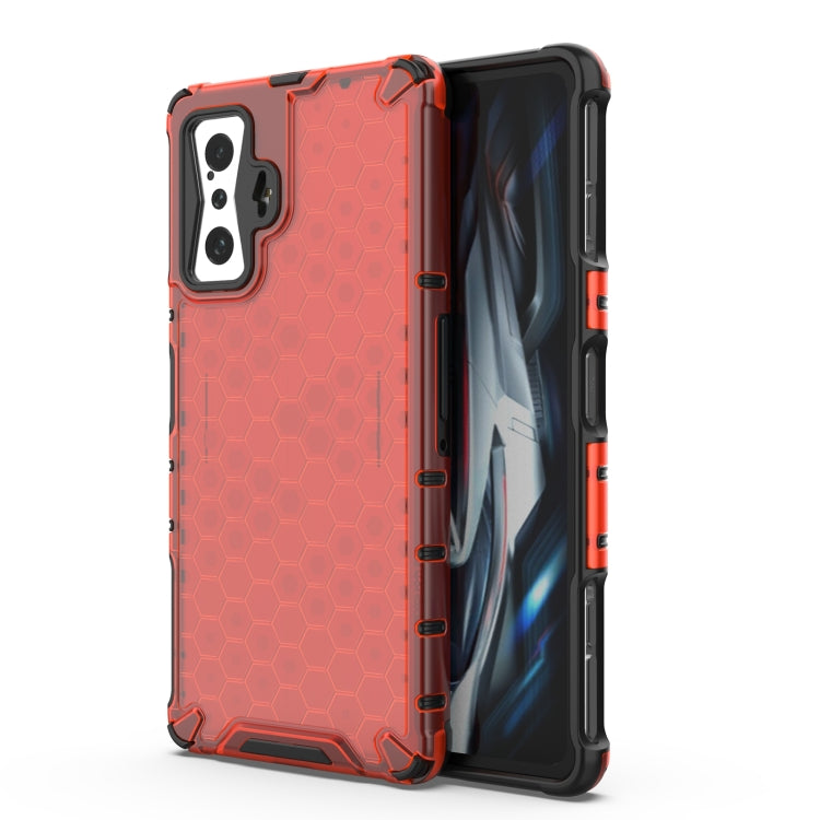 For Xiaomi Redmi K50 Gaming Shockproof Honeycomb PC + TPU Case