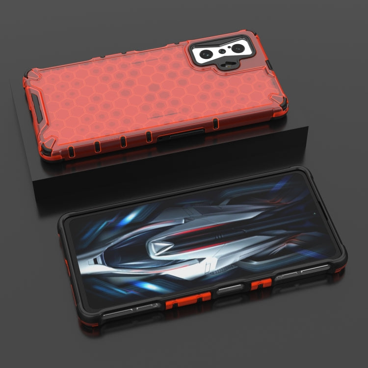 For Xiaomi Redmi K50 Gaming Shockproof Honeycomb PC + TPU Case
