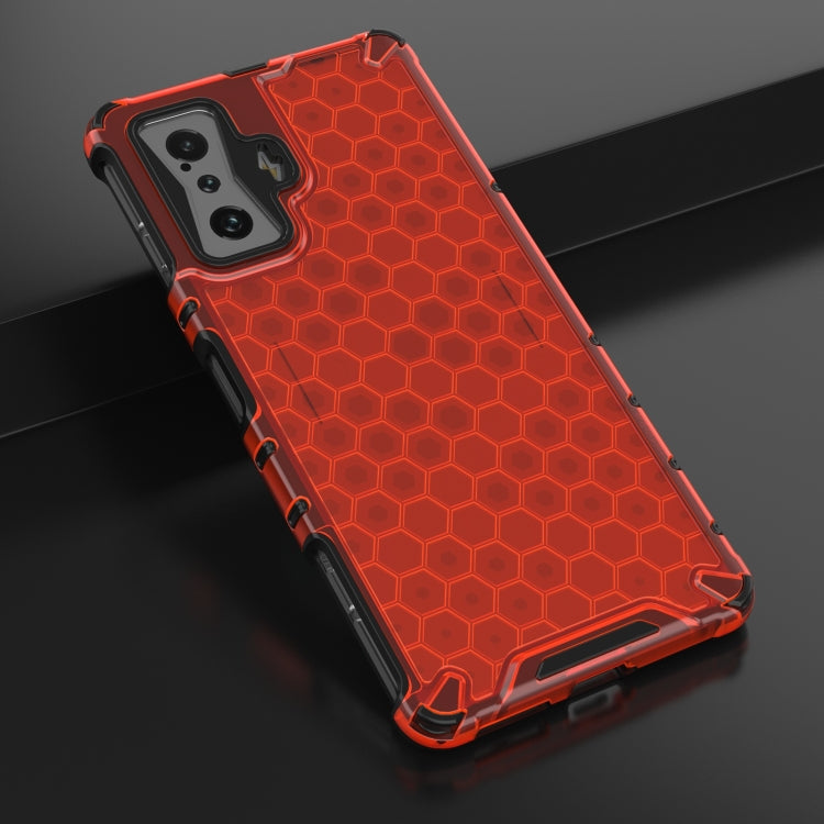 For Xiaomi Redmi K50 Gaming Shockproof Honeycomb PC + TPU Case