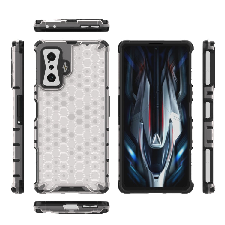 For Xiaomi Redmi K50 Gaming Shockproof Honeycomb PC + TPU Case