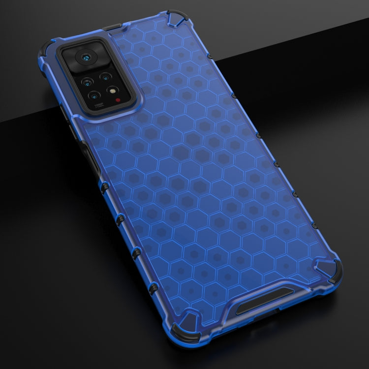 For Xiaomi Redmi Note 11 Pro (Global) Shockproof Honeycomb PC + TPU Case