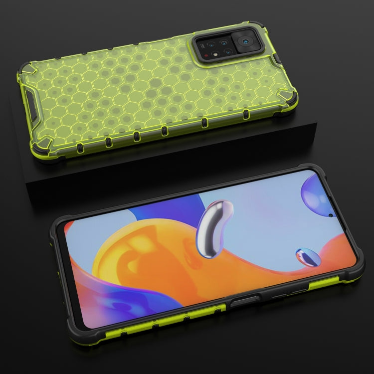 For Xiaomi Redmi Note 11 Pro (Global) Shockproof Honeycomb PC + TPU Case