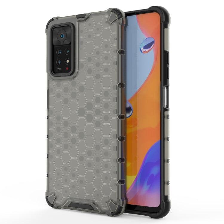 For Xiaomi Redmi Note 11 Pro (Global) Shockproof Honeycomb PC + TPU Case