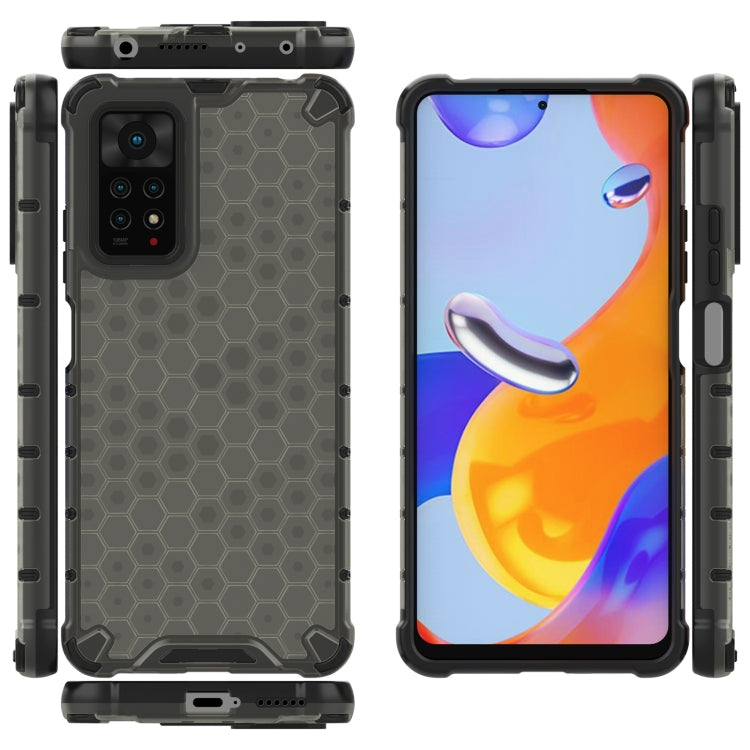 For Xiaomi Redmi Note 11 Pro (Global) Shockproof Honeycomb PC + TPU Case