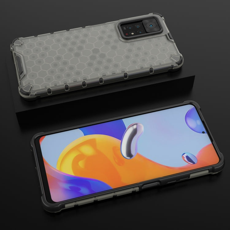 For Xiaomi Redmi Note 11 Pro (Global) Shockproof Honeycomb PC + TPU Case