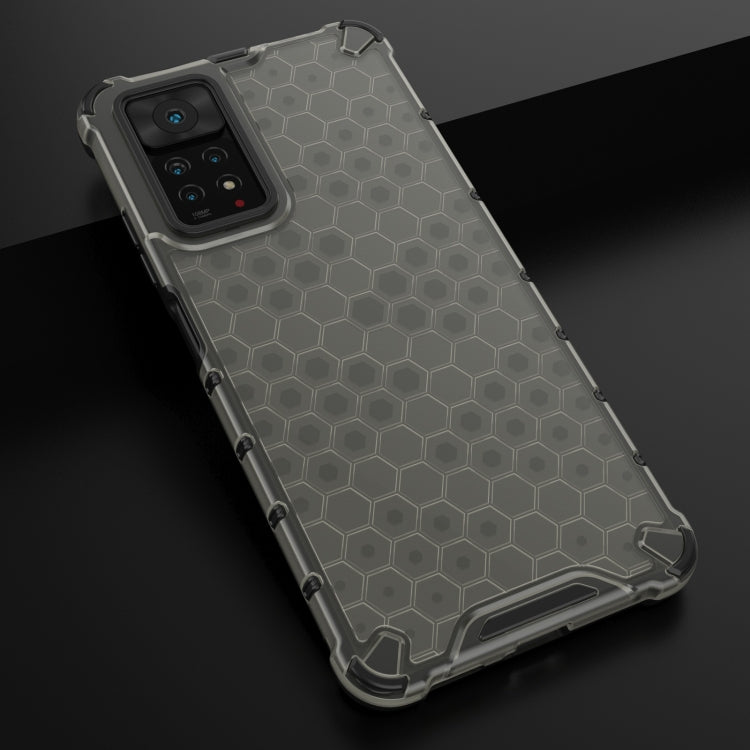 For Xiaomi Redmi Note 11 Pro (Global) Shockproof Honeycomb PC + TPU Case