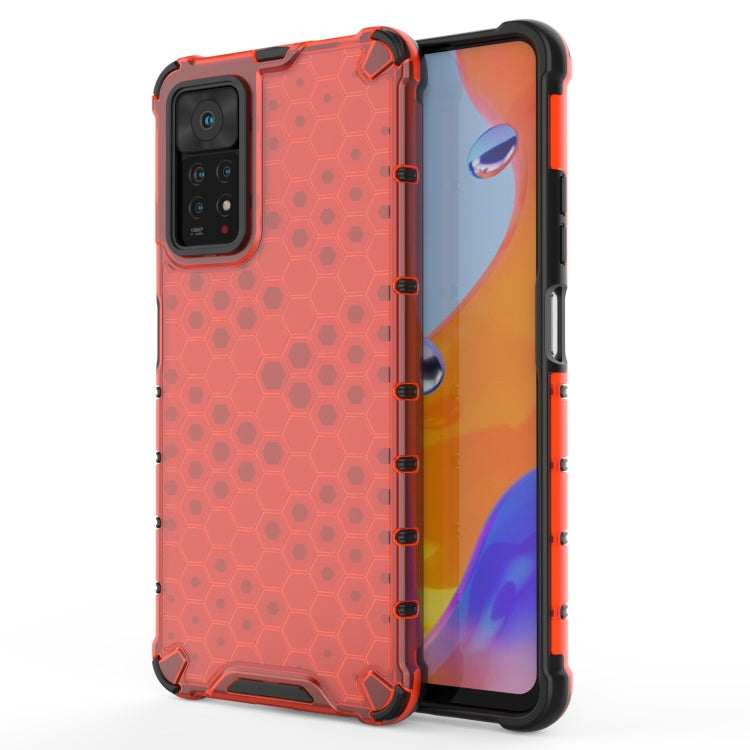 For Xiaomi Redmi Note 11 Pro (Global) Shockproof Honeycomb PC + TPU Case