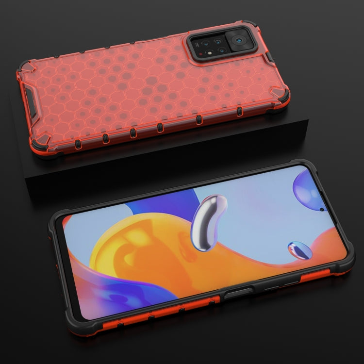 For Xiaomi Redmi Note 11 Pro (Global) Shockproof Honeycomb PC + TPU Case