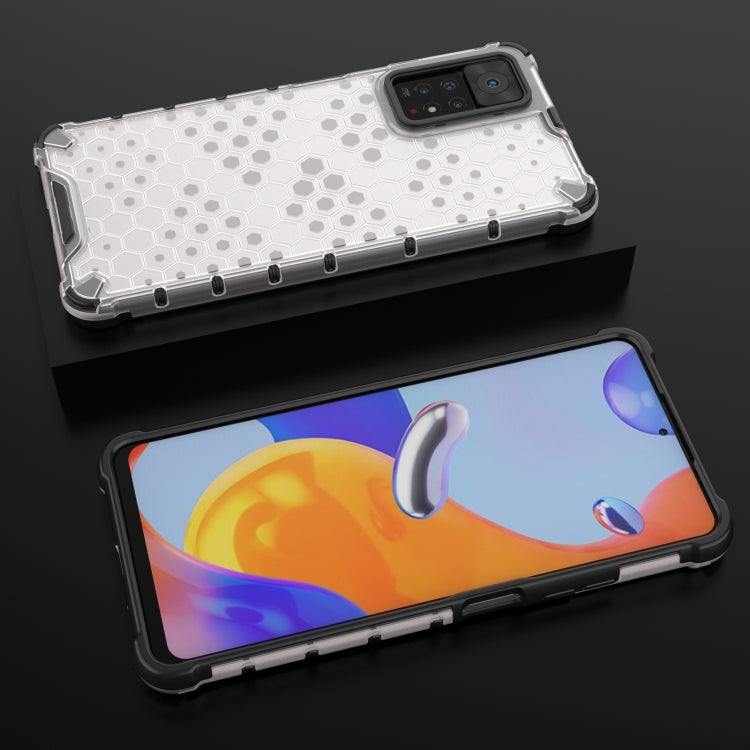For Xiaomi Redmi Note 11 Pro (Global) Shockproof Honeycomb PC + TPU Case