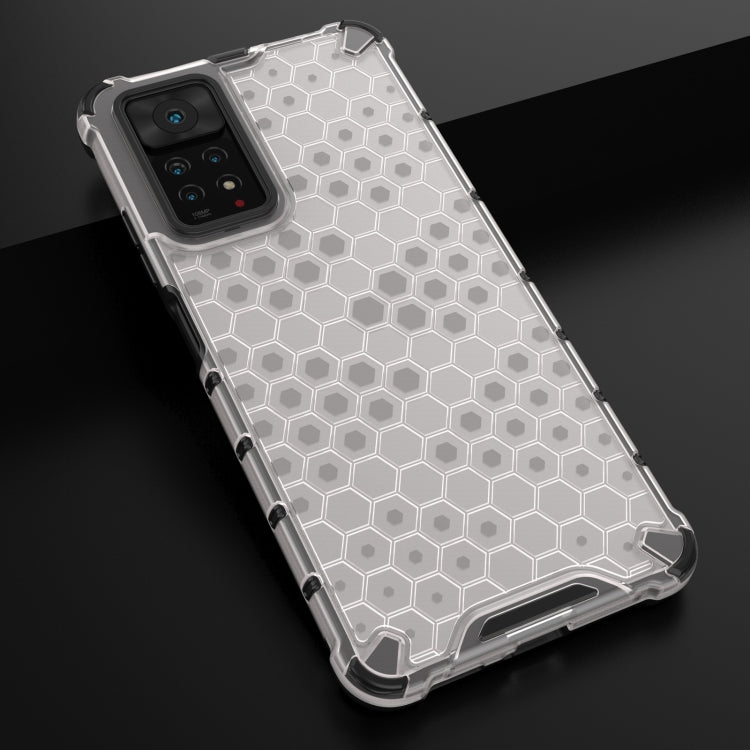 For Xiaomi Redmi Note 11 Pro (Global) Shockproof Honeycomb PC + TPU Case