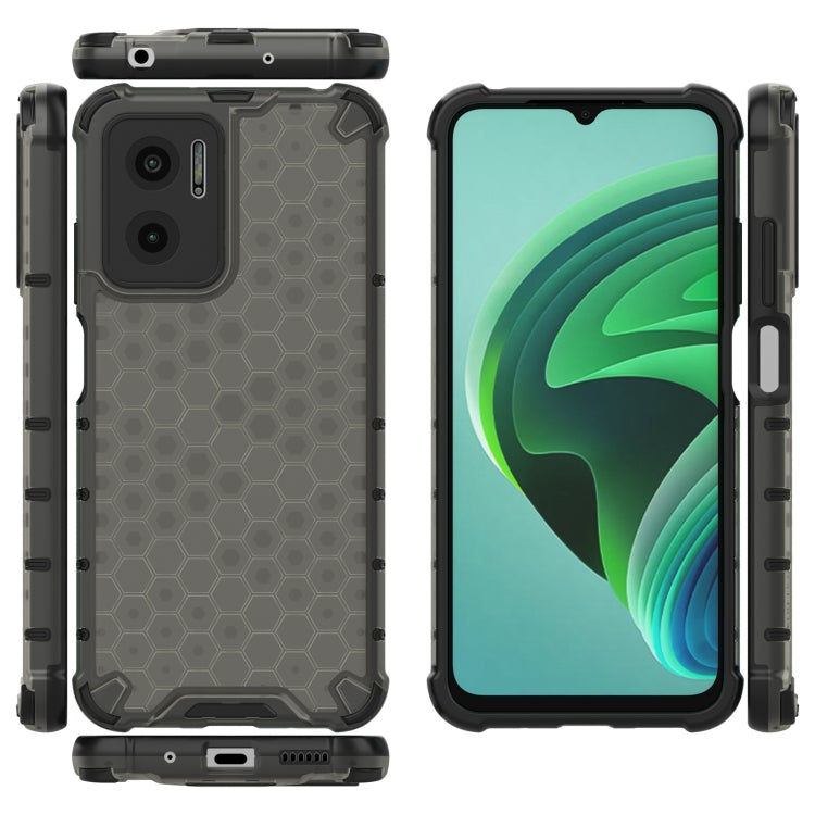 For Xiaomi Redmi Note 11E 5G Shockproof Honeycomb PC + TPU Case