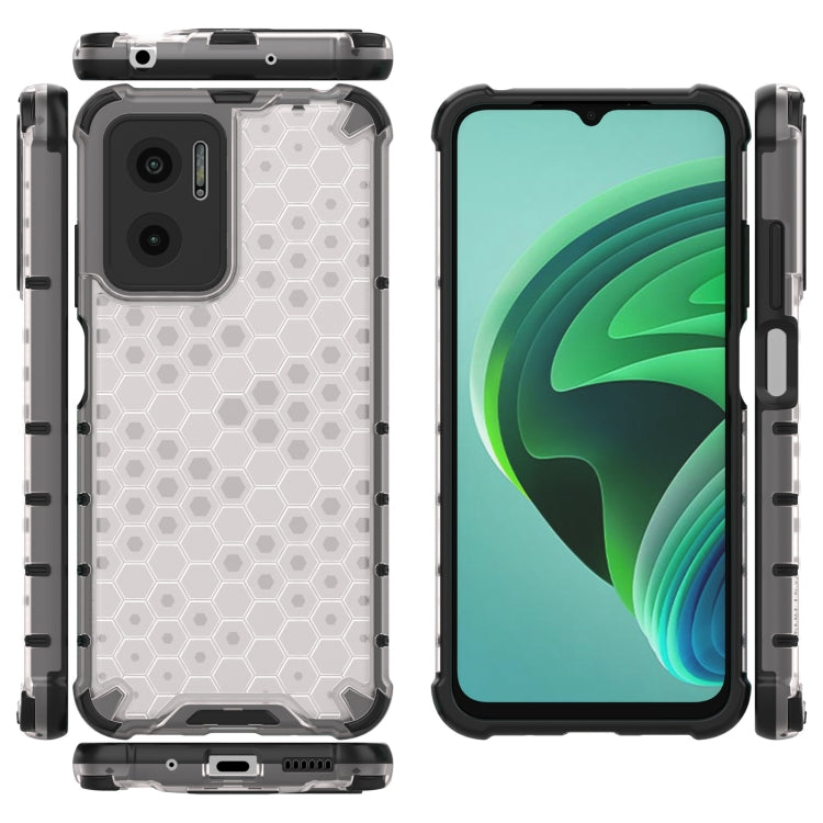 For Xiaomi Redmi Note 11E 5G Shockproof Honeycomb PC + TPU Case