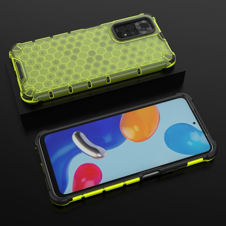 For Xiaomi Redmi Note 11 Shockproof Honeycomb PC + TPU Case