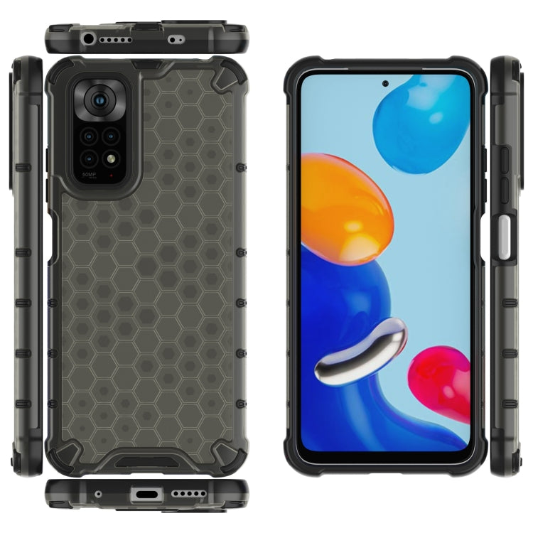 For Xiaomi Redmi Note 11 Shockproof Honeycomb PC + TPU Case
