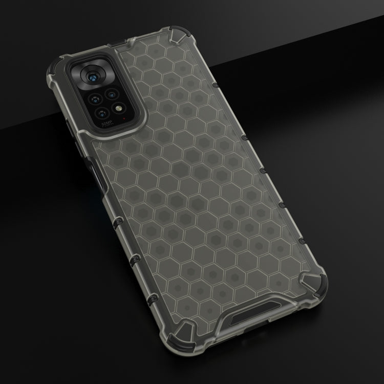 For Xiaomi Redmi Note 11 Shockproof Honeycomb PC + TPU Case
