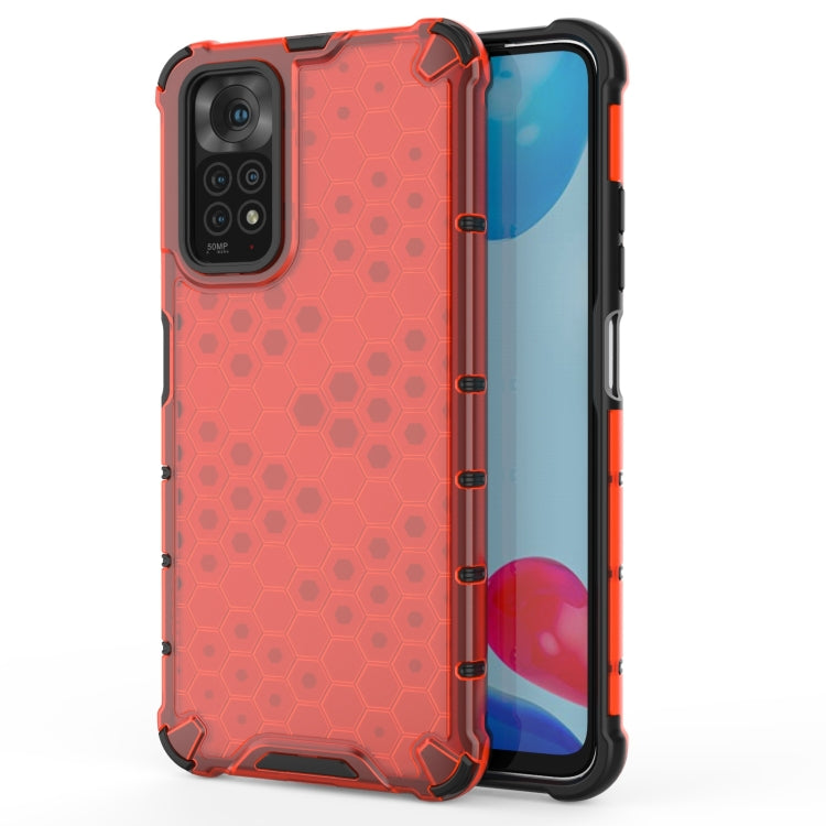 For Xiaomi Redmi Note 11 Shockproof Honeycomb PC + TPU Case
