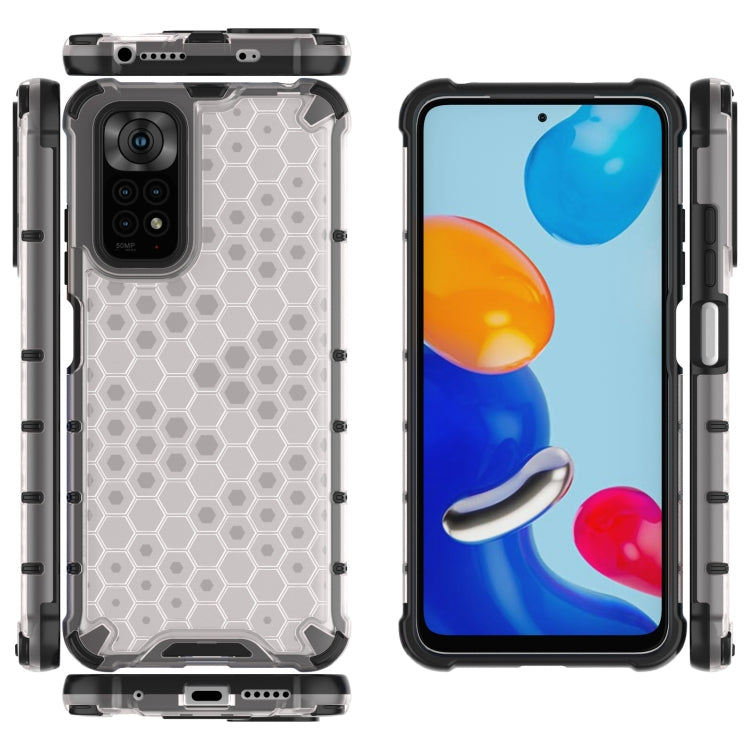 For Xiaomi Redmi Note 11 Shockproof Honeycomb PC + TPU Case