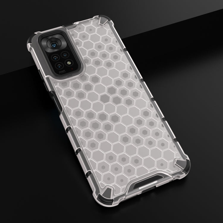 For Xiaomi Redmi Note 11 Shockproof Honeycomb PC + TPU Case