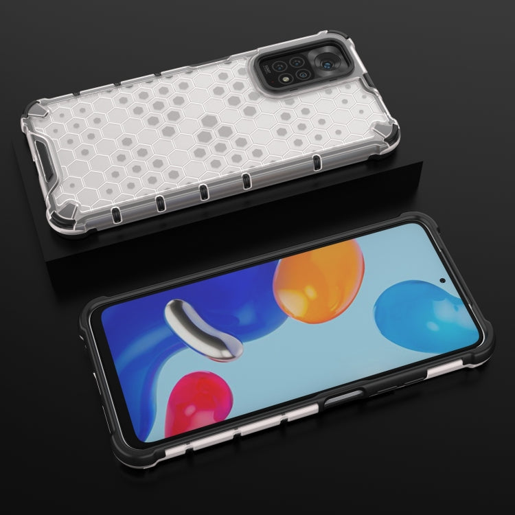For Xiaomi Redmi Note 11 Shockproof Honeycomb PC + TPU Case
