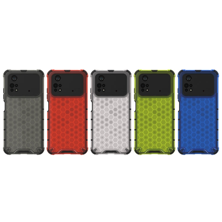 For Xiaomi Poco M4 Pro 4G Shockproof Honeycomb PC + TPU Case