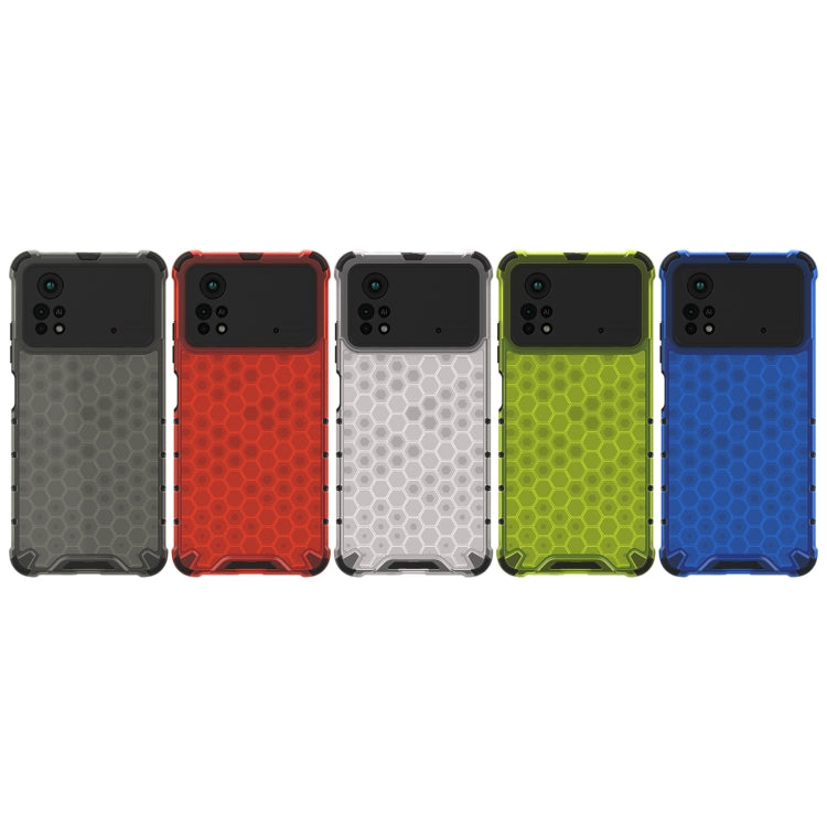 For Xiaomi Poco X4 Pro 5G Shockproof Honeycomb PC + TPU Case