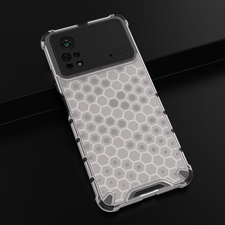 For Xiaomi Poco X4 Pro 5G Shockproof Honeycomb PC + TPU Case