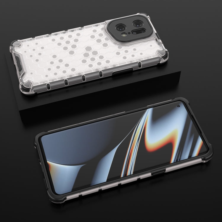 For OPPO Find X5 Pro Shockproof Honeycomb PC + TPU Phone Case