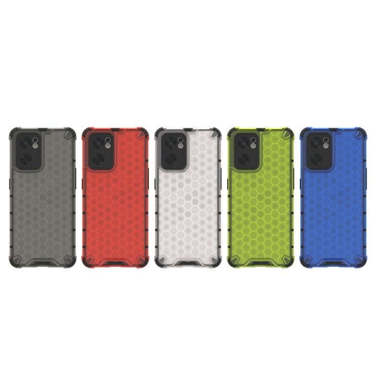 For OPPO Reno7 SE 5G Shockproof Honeycomb PC + TPU Phone Case