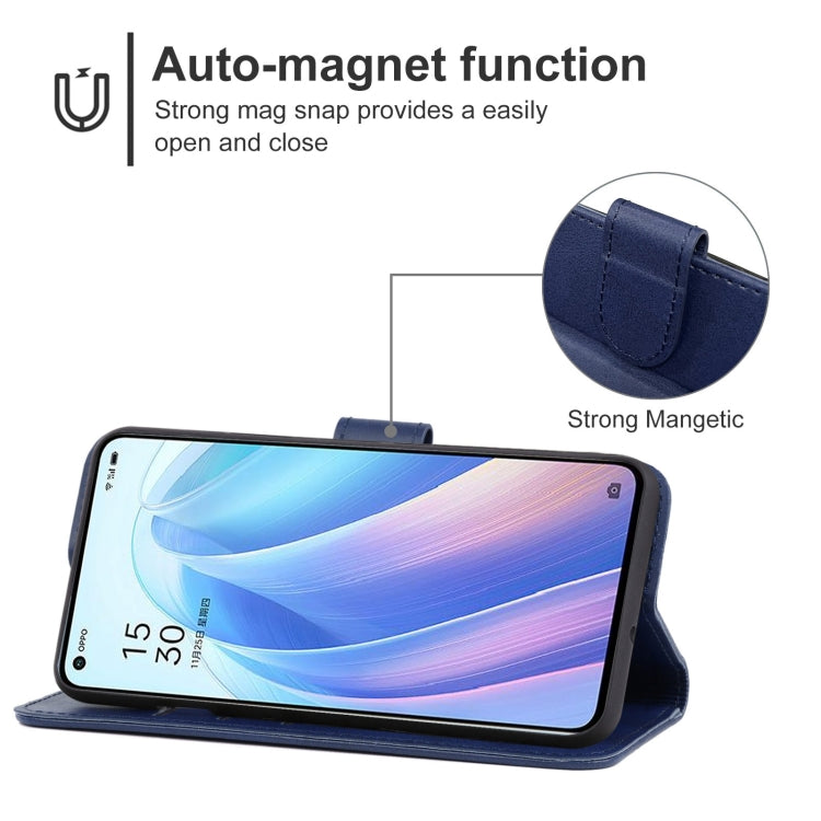 Leather Phone Case For OPPO Reno7 5G