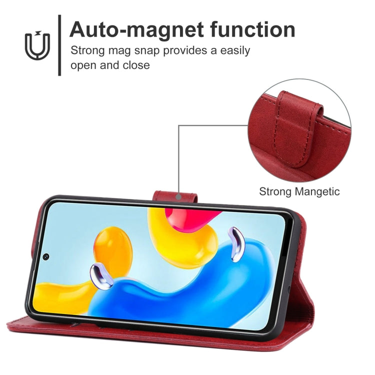 Leather Phone Case For Xiaomi Redmi Note 11S 5G