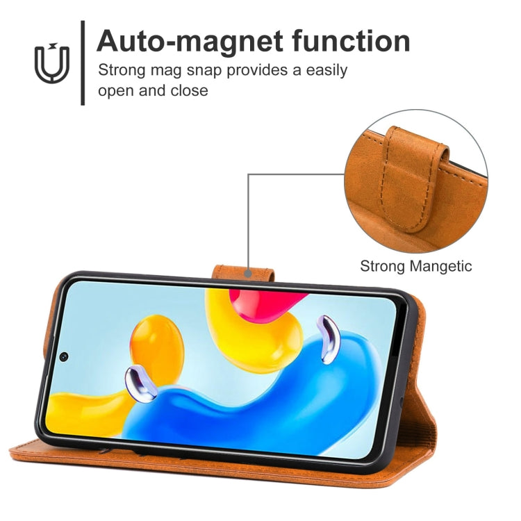 Leather Phone Case For Xiaomi Redmi Note 11S 5G