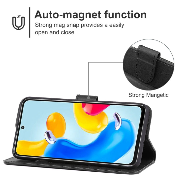 Leather Phone Case For Xiaomi Redmi Note 11S 5G