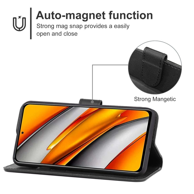 Leather Phone Case For Xiaomi Poco F4